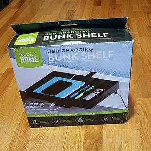 Lifestyle Home Metal SUB Charging Bunk Shelf